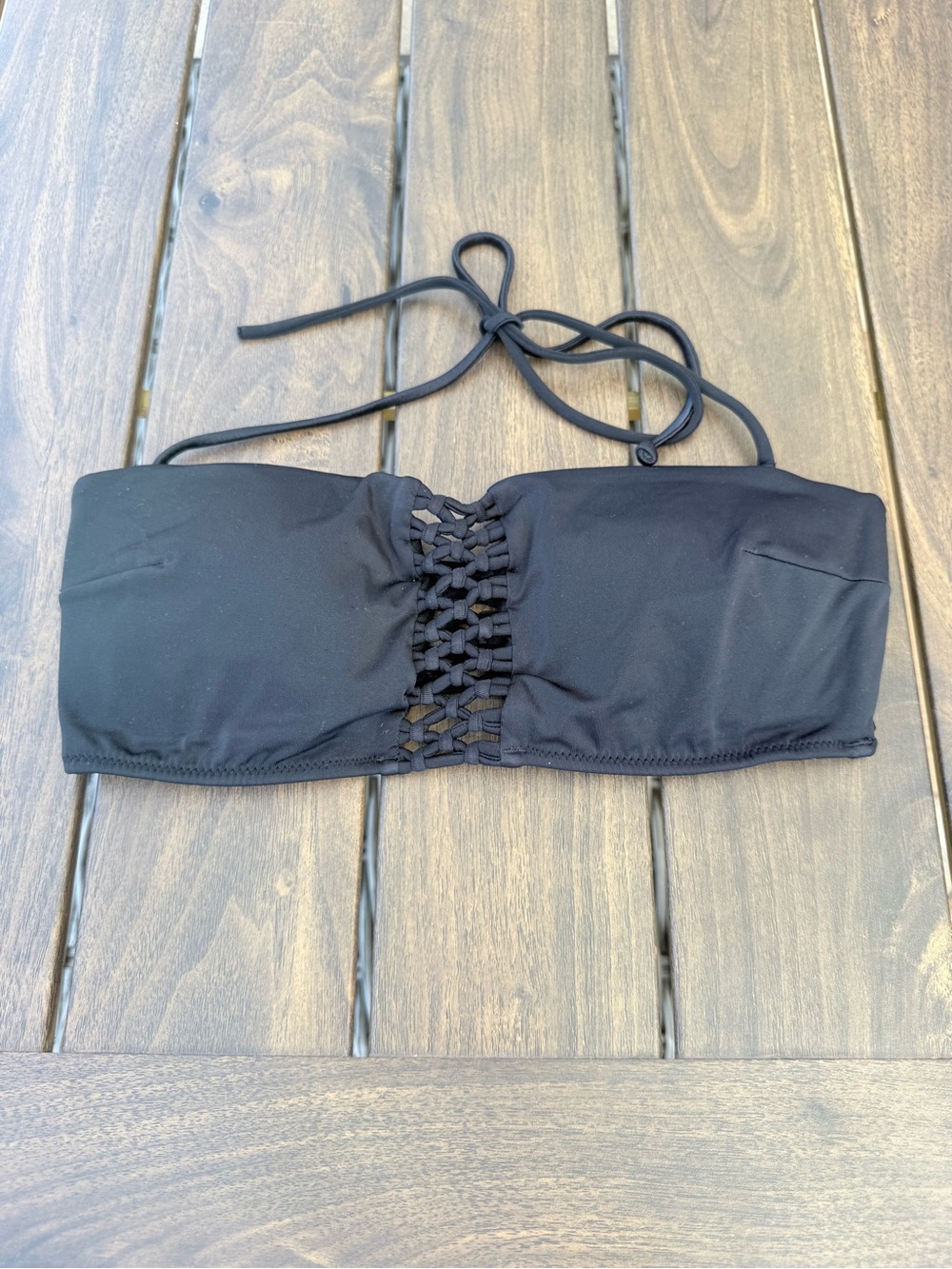 Victoria's Secret Black Bandeau Top